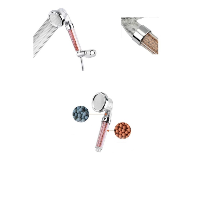 Led Işıklı Su Tasarruflu Banyo Duş Başlığı (4915) Go-53-vice/(1395)