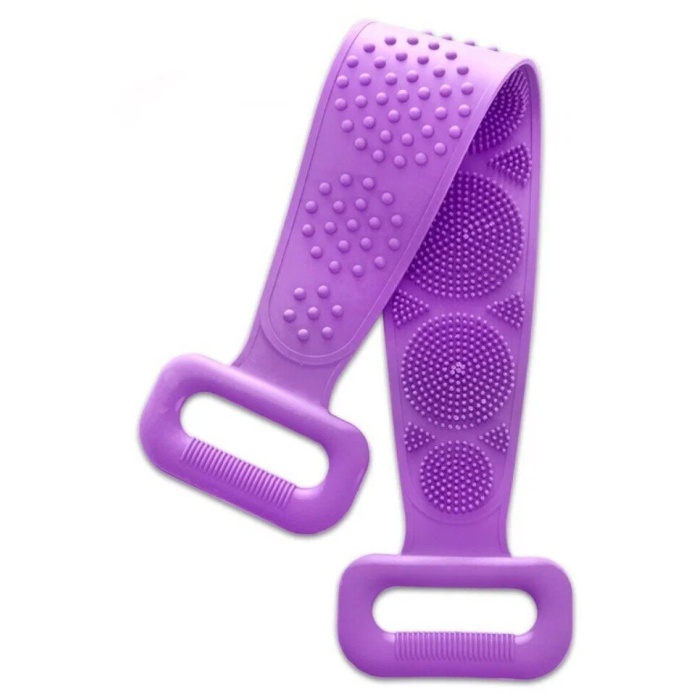 70 Cm Çift Taraflı Sırt Kesesi -silikon Duş Kesesi - Peeling Banyo Kesesi (4915) Go-53-vice/(1395)