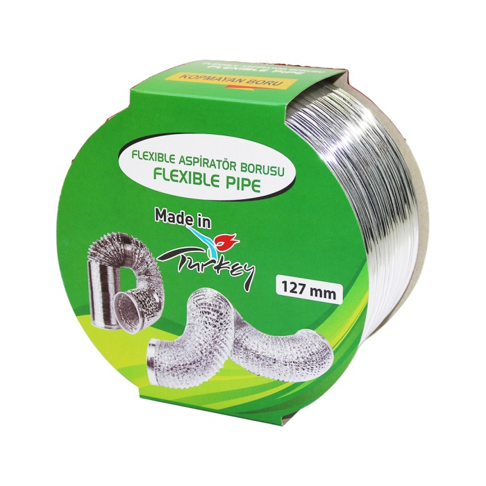 Aspiratör Borusu 127mmx1.5mt (4915) Go-53-vice/(1395)