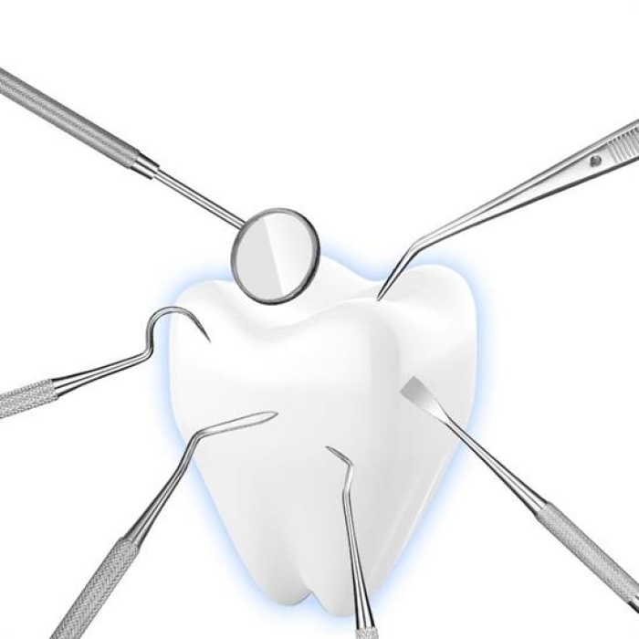 6 Parça Kutulu Ağız Bakımı Diş Bakım Seti Ağız Hijyen Takımı (4915) Go-53-vice/(1395)