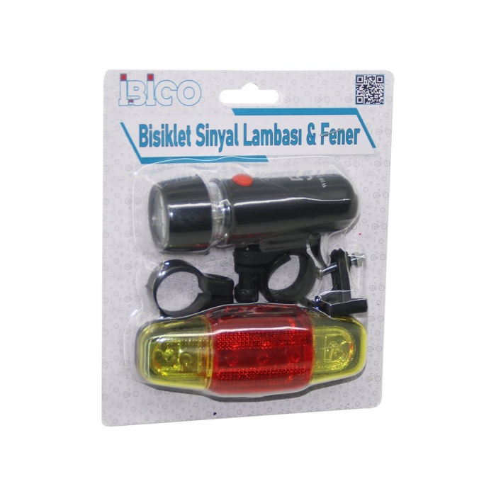 2in1 Bisiklet Feneri Sinyalli Lamba Pilli (4915) Go-53-vice/(1395)