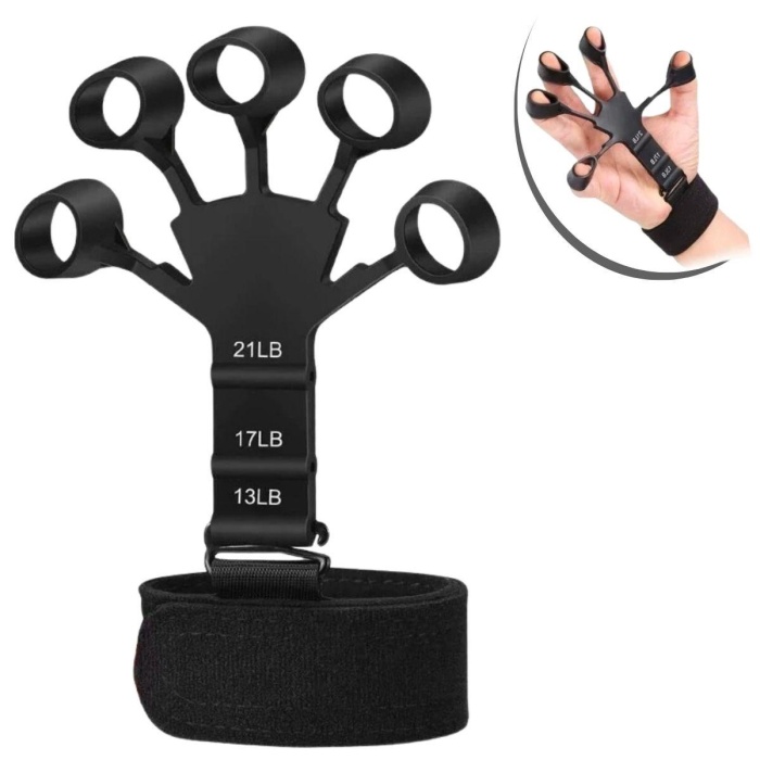 Esneyebilen Bilek Ve Kol Geliştirici Kavrama Güçlendirici El Parmak Spor Aparat (4915) Go-53-vice/(1395)