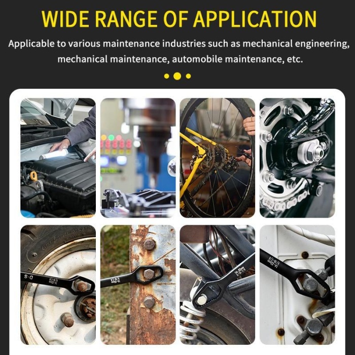 Universal Anahtarı Çift Kafalı  Çok Fonksiyonlu 6-22mm (4915) Go-53-vice/(1395)