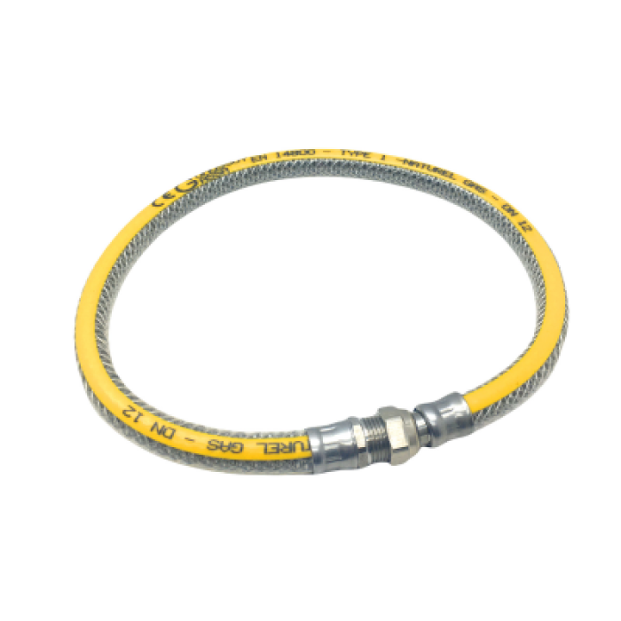 75cm Flex Doğalgaz Hortumu Çelik Örgülü (4915) Go-53-vice/(1395)