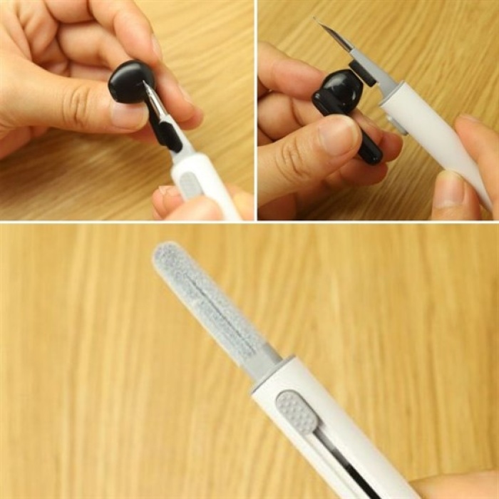 Çok Amaçlı Yumuşak Fırçalı Kablosuz Kulaklıklar İçin Kulaklık Temizleme Kiti (4915) Go-53-vice/(1395)