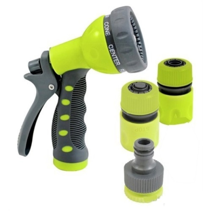 Sulama Tabancası - 4lü Sulama Sistemi 7 Fonkiyonlu (4915) Go-53-vice/(1395)