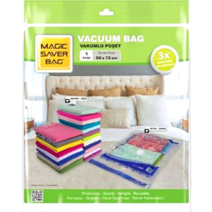50x70 Large Vakumlu Poşet Hurç Bag (4915) Go-53-vice/(1395)