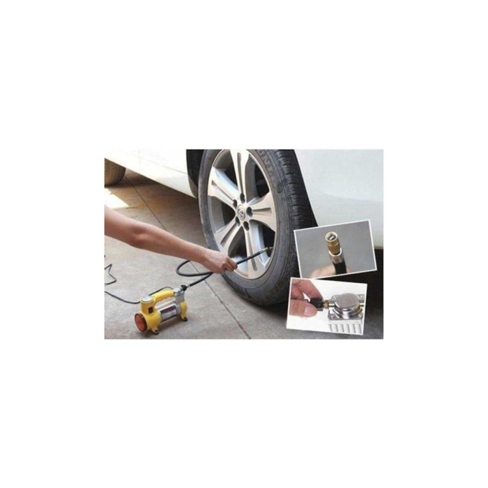 Metal Gövdeli Ve Işıklı Mini Araç Hava Kompresörü (4915) Go-53-vice/(1395)