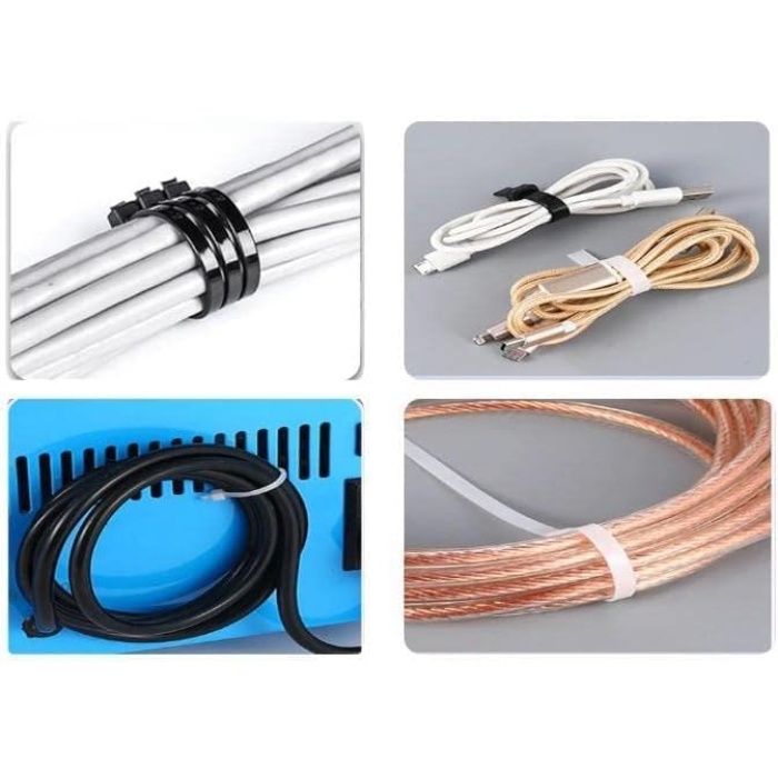 Plastik Çırt Kelepçe 100 Parça Beyaz 2.5x100mm (4915) Go-53-vice/(1395)