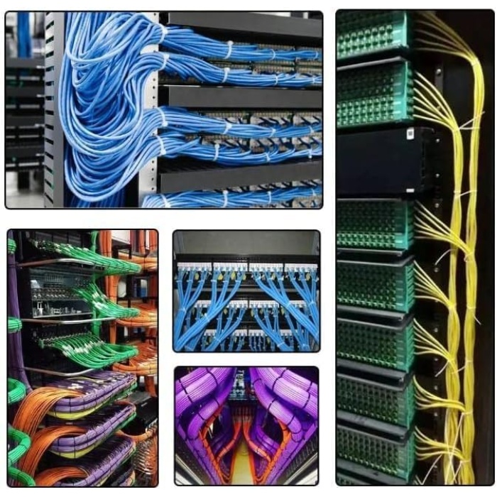 100pcs Beyaz   3.6x250mm  Plastik Cırt Kelepçe (4915) Go-53-vice/(1395)