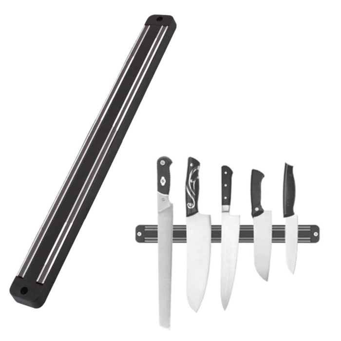 Mıknatıslı Paslanmaz Duvar Bıçak Askısı Standı 55 Cm Aparat (4915) Go-53-vice/(1395)