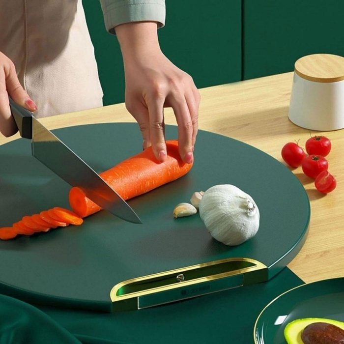 Mutfak Sebze,meyve,et,balık,ekmek Doğrama Kesme Tahtası Standlı Kesim Panosu (4915) Go-53-vice/(1395)