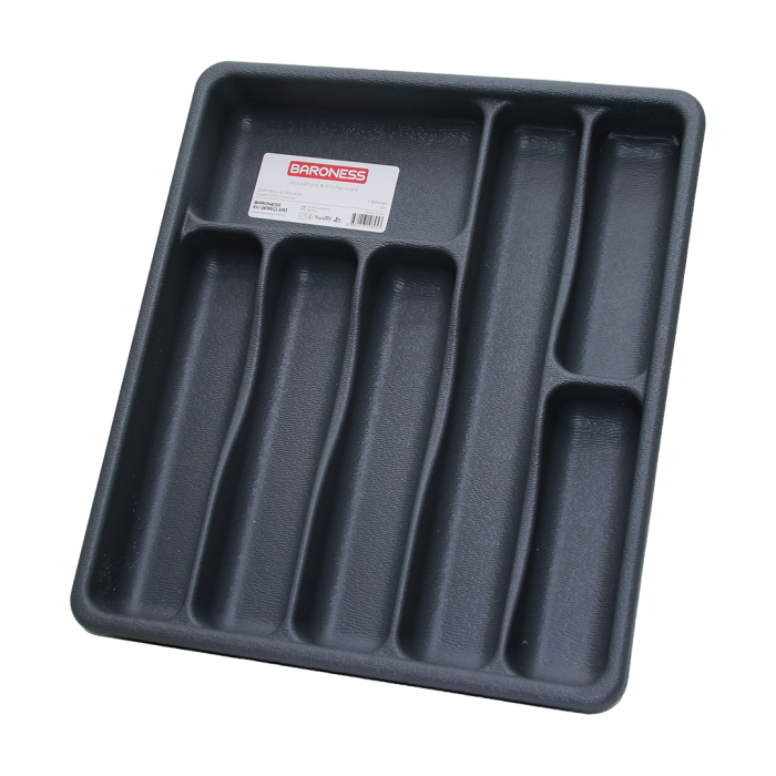 Gri - 7 Bölmeli Çekmece İçi Kaşıklık (4915) Go-53-vice/(1395)