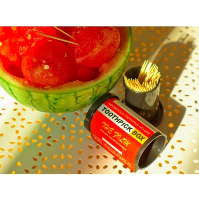 Dörtgen Fotoğraf Filmi Şeklinde Kürdanlık Kürdan Tutucu Kutu (4915) Go-53-vice/(1395)