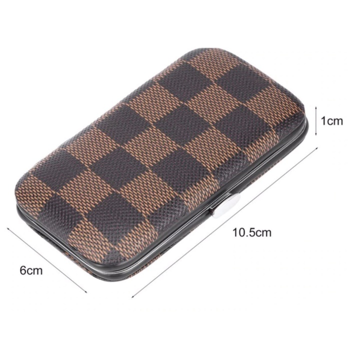 Çantalı Manikür Pensi Profesyonel Ve Manikür Pedikür Seti 13 Parça Tırnak Eti İtici Ve Cımbız (4915) Go-53-vice/(1395)