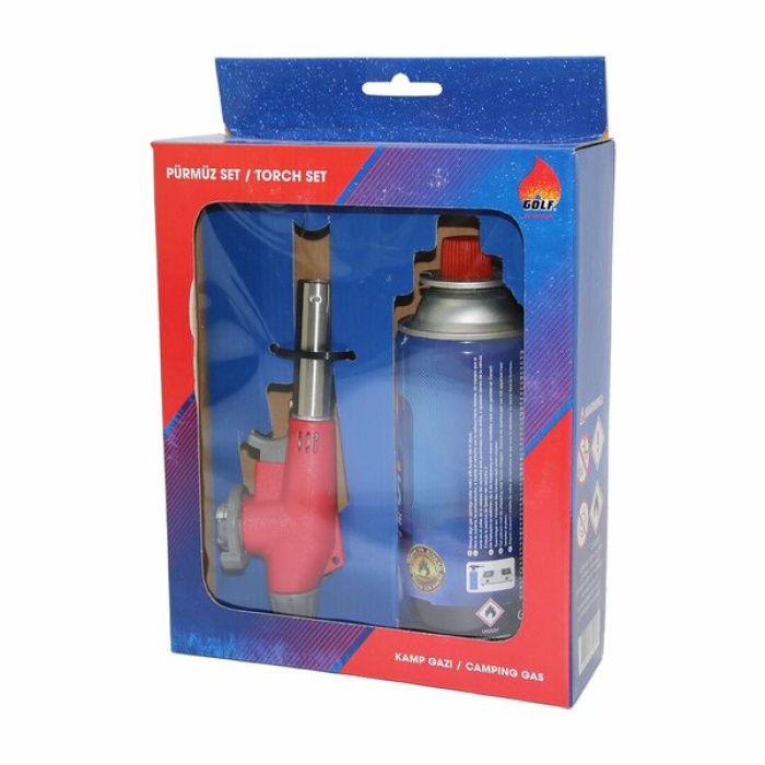 Turbo Torch Pürmüz Çakmak Ve Kartuş Set (4915) Go-53-vice/(1395)