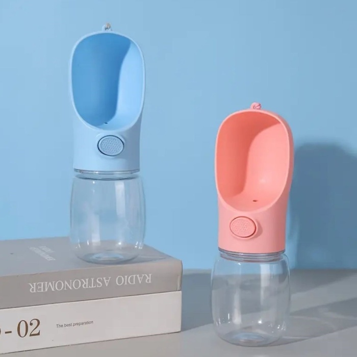 Taşınabilir Butonlu 350 Ml Evcil Hayvan Suluğu (4915) Go-53-vice/(1395)