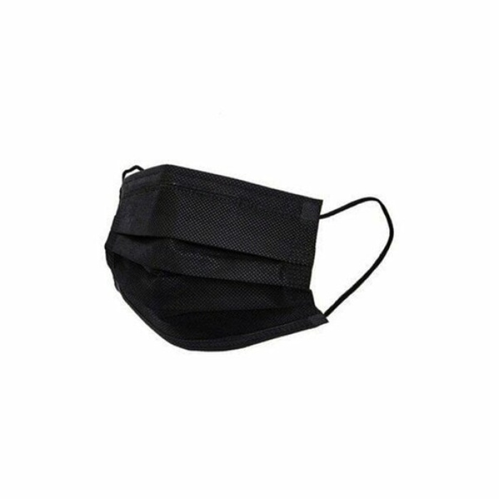 Medikal 50pcs Siyah Cerrahi Yüz Maskesi (4915) Go-53-vice/(1395)