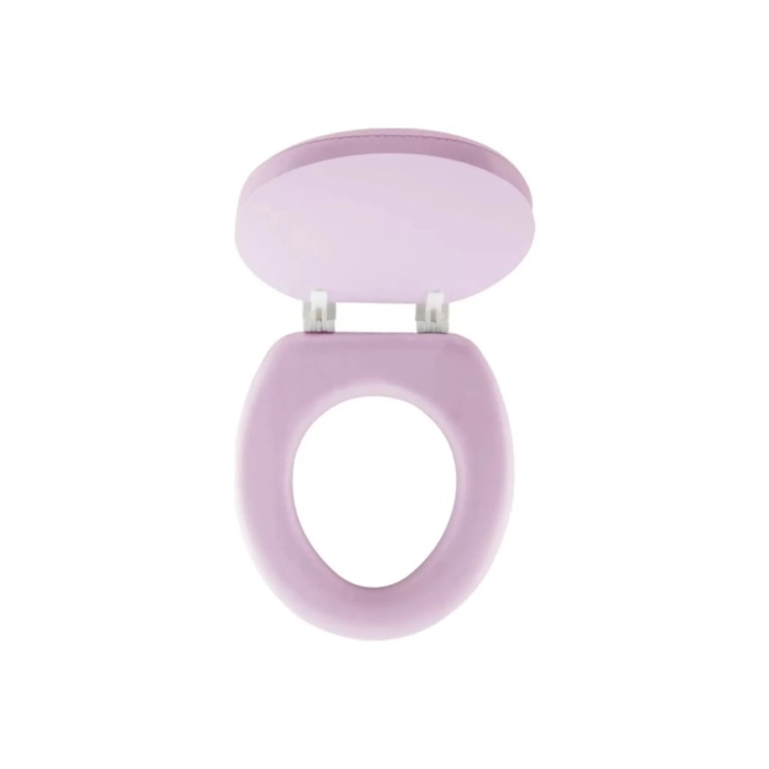 Pembe Yumuşak Klozet Kapak Büyük Puf 42x41 Cm (4915) Go-53-vice/(1395)