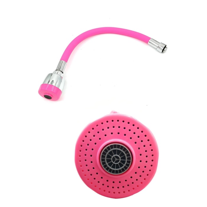 Oynar Başlıklı Tasarruflu Kubar Musluk Borusu Ve Başlığı Pembe (4915) Go-53-vice/(1395)