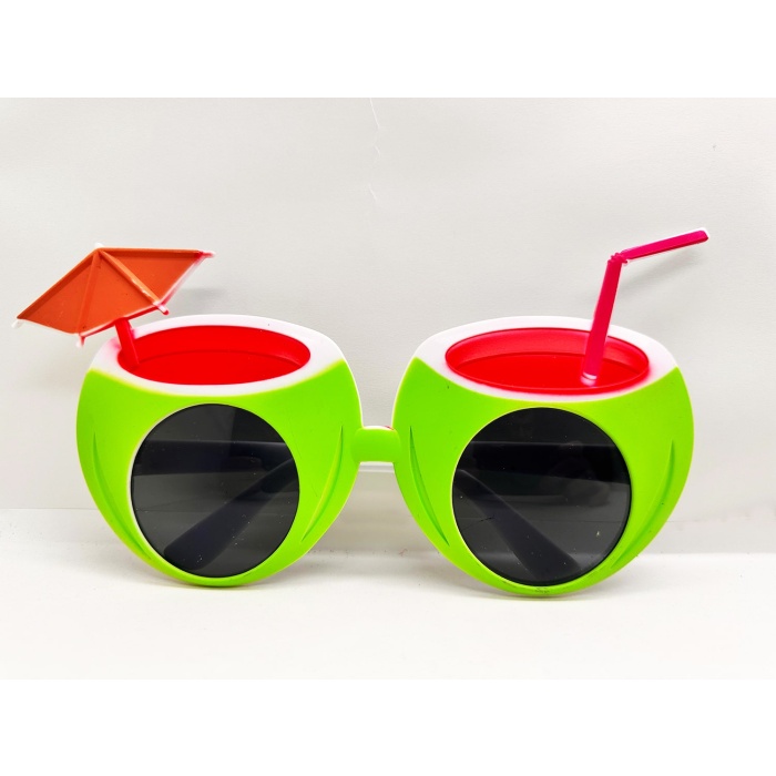 Karpuz Şekilli Tropikal Hawaii Yaza Merhaba Parti Gözlüğü (4915) Go-53-vice/(1395)