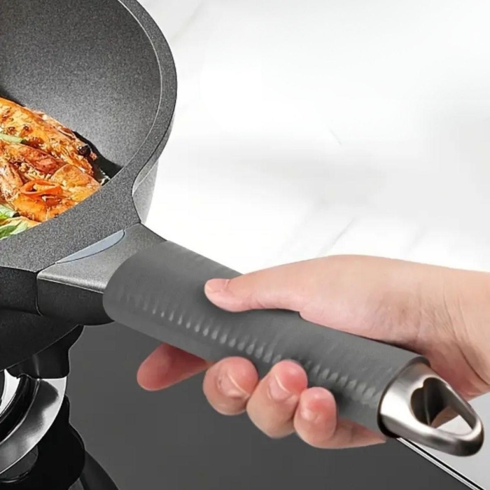 Isıya Dayanıklı Silikon Kauçuk Tencere,kapı Tutma Kılıfı Kendinden Küçülen,her Sapa Uyumlu Tava Kulp Yalıtımı 12-15 Cm (4915) Go-53-vice/(1395)