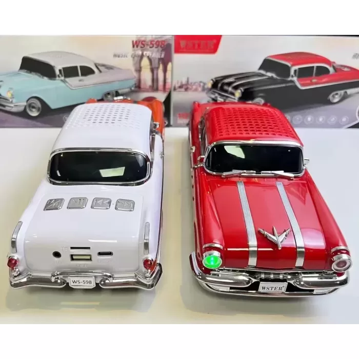 Chevrolet Ws-1955bt Belair 1955 Model Bluetooth Hoparlör (4915) Go-53-vice/(1395)