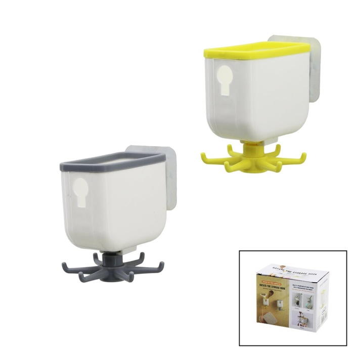 Çok Fonksiyonlu Yapışkan Askı 360 Derece Döner  2.5 - 7.5cm (4915) Go-53-vice/(1395)