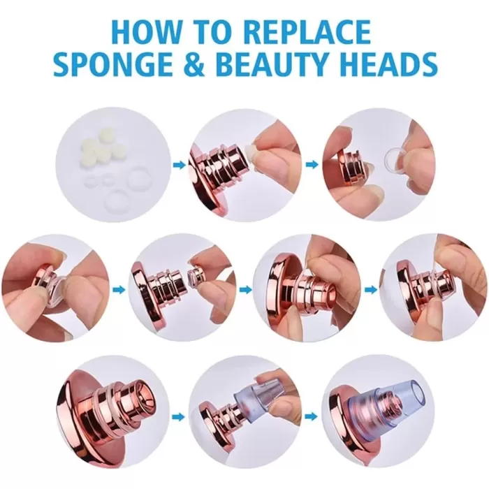 Şarjlı Siyah Nokta Temizleme Cihazı 5 Başlıklı (4915) Go-53-vice/(1395)