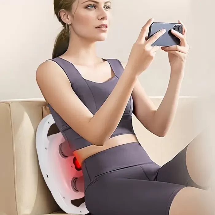 6 Başlıklı Şarjlı Isıtmalı Masaj Aleti (4915) Go-53-vice/(1395)