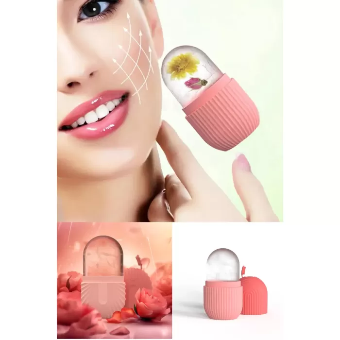 Ice Roller Buz Silindiri Terapi Etkili Yüz Masaj Ve Cilt Bakım Aleti (4915) Go-53-vice/(1395)