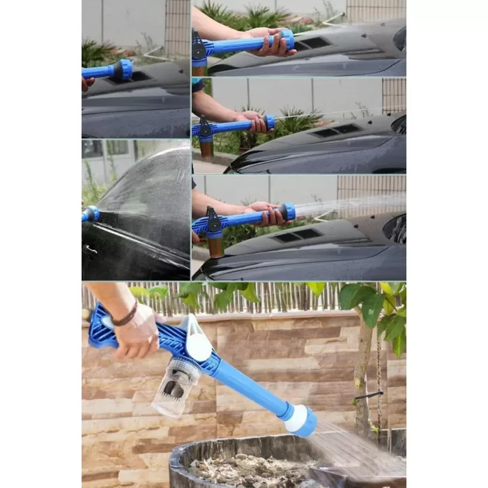 Otomobil Yıkama Sulama Fonksiyonlu Su Püskürtme Tabancası Deterjanlı Akıllı Tayzikli Basınçlı Bahçe (4915) Go-53-vice/(1395)