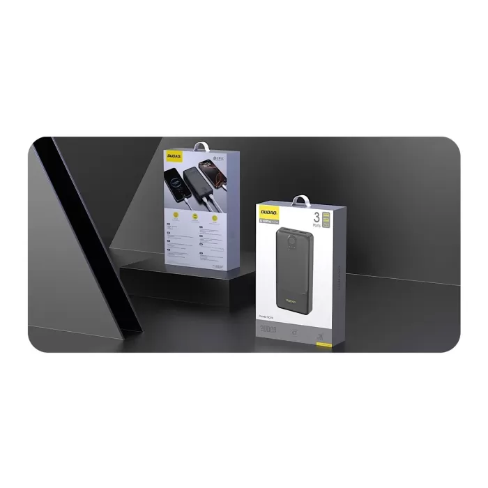 Powerbank Dudao K10pro 2.4a 20000mah 2 X Usb-a - Siyah (4915) Go-53-vice/(1395)