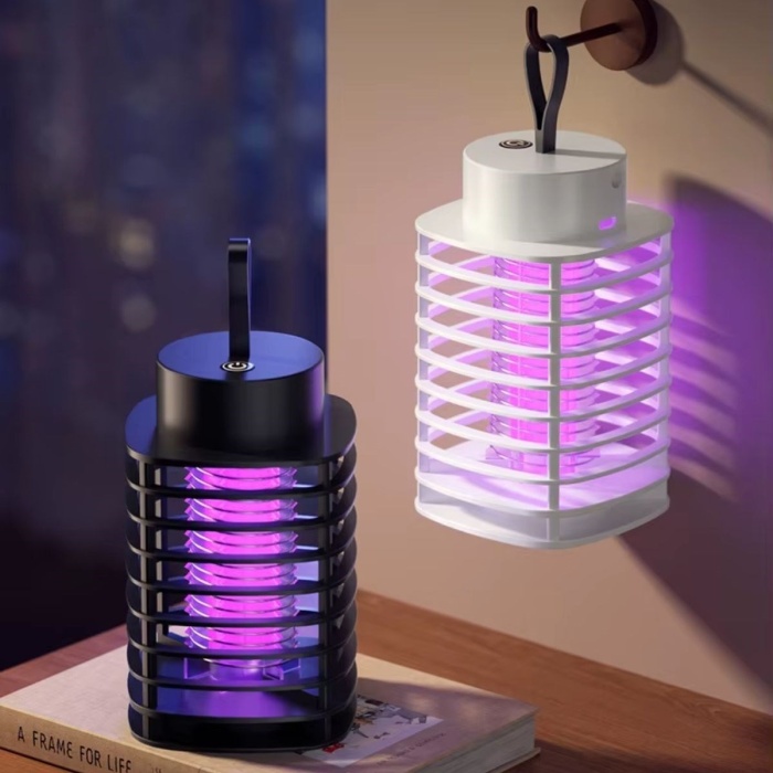 Otomatik Akıllı Sivrisinek Öldürme Lambası Şarj Elektrik Çarpması Sivrisinek Kovucu Lamba Öldürmek Masaüstü Duvar Asmak Sinek Kıran Y20 (4915) Go-53-vice/(1395)