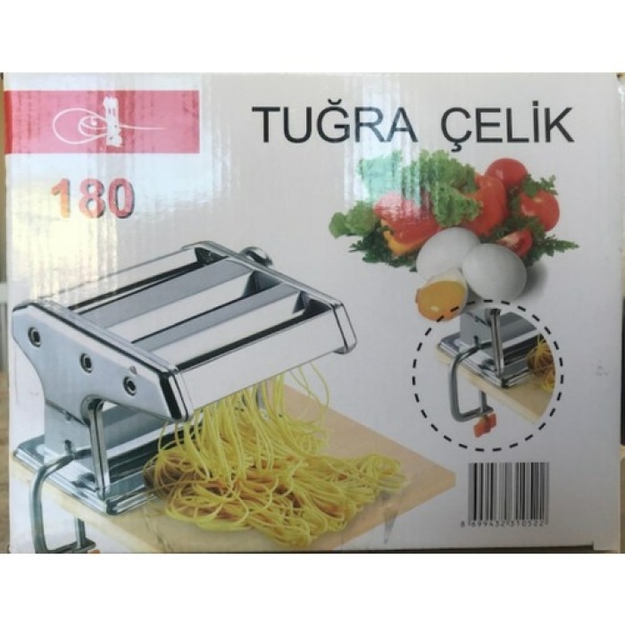 Tuğra Çelik 180 Mm Erişte Makarna Makinesi (4915) Go-53-vice/(1395)