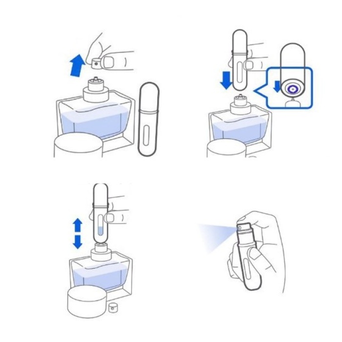 Cep Parfüm Şişesi 5ml (4915) Go-53-vice/(1395)