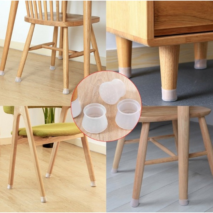 Masa Ve Sandalye Ayak Koruyucu Silikon 12 Adet (4915) Go-53-vice/(1395)