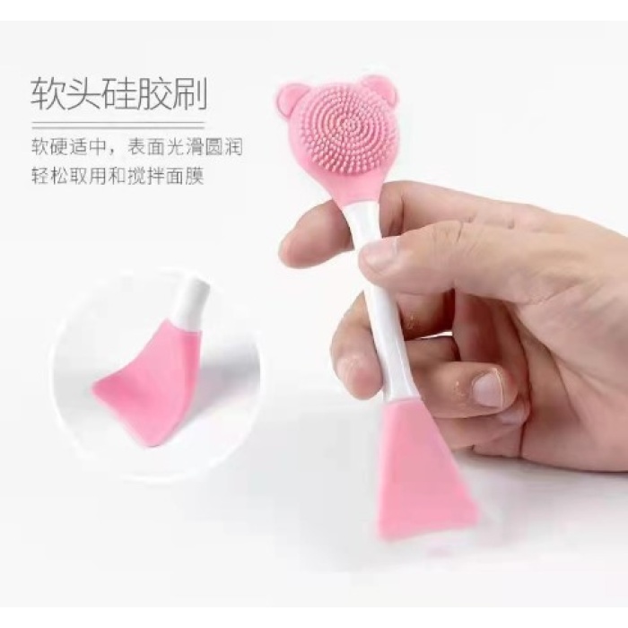 Cilt Bakım Fırçası Ve Maske Spatulası (4915) Go-53-vice/(1395)