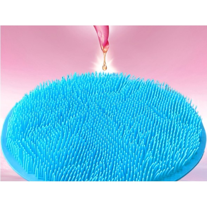 Yuvarlak Vantuzlu Banyo Sırt Kese Matı 26 Cm (4915) Go-53-vice/(1395)