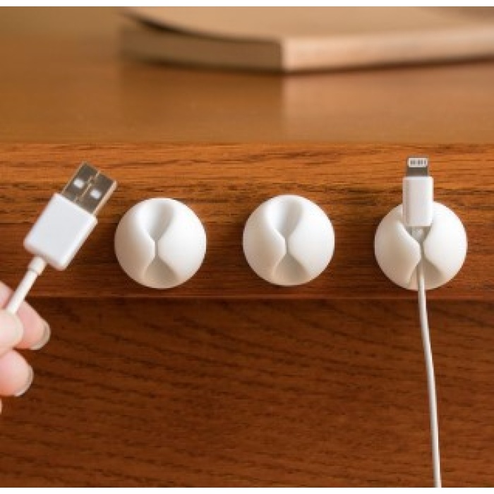 Siyah Beyaz Kablo Sabitleme Klipsi 10 Lu (4915) Go-53-vice/(1395)