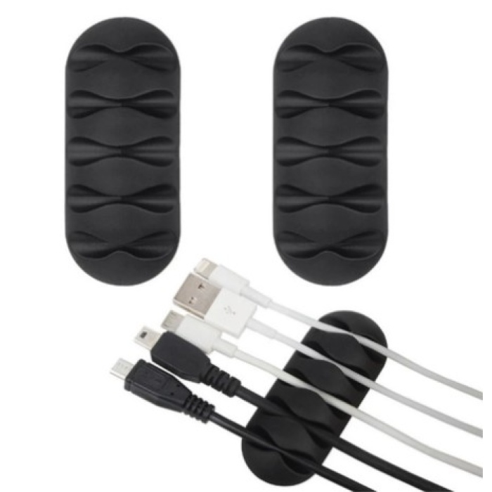 Kablo Tutucu 5 Kanallı 3lü Siyah (4915) Go-53-vice/(1395)