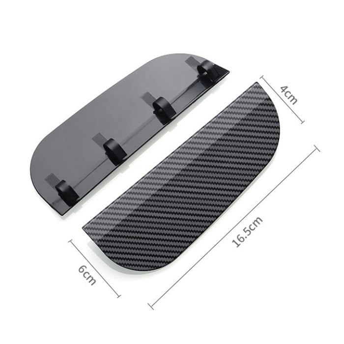 Araba Ayna Yağmur Koruyucu Siper Karbon Desenli (4915) Go-53-vice/(1395)