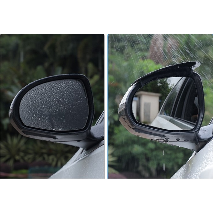 Araba Ayna Yağmur Koruyucu Siper Karbon Desenli (4915) Go-53-vice/(1395)