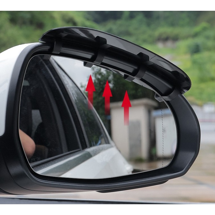 Araba Ayna Yağmur Koruyucu Siper Karbon Desenli (4915) Go-53-vice/(1395)