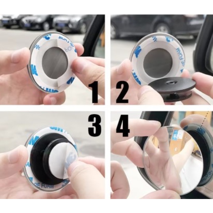 Çerçevesiz  Ayarlanabilir Kör Nokta Aynası 2 Li (4915) Go-53-vice/(1395)