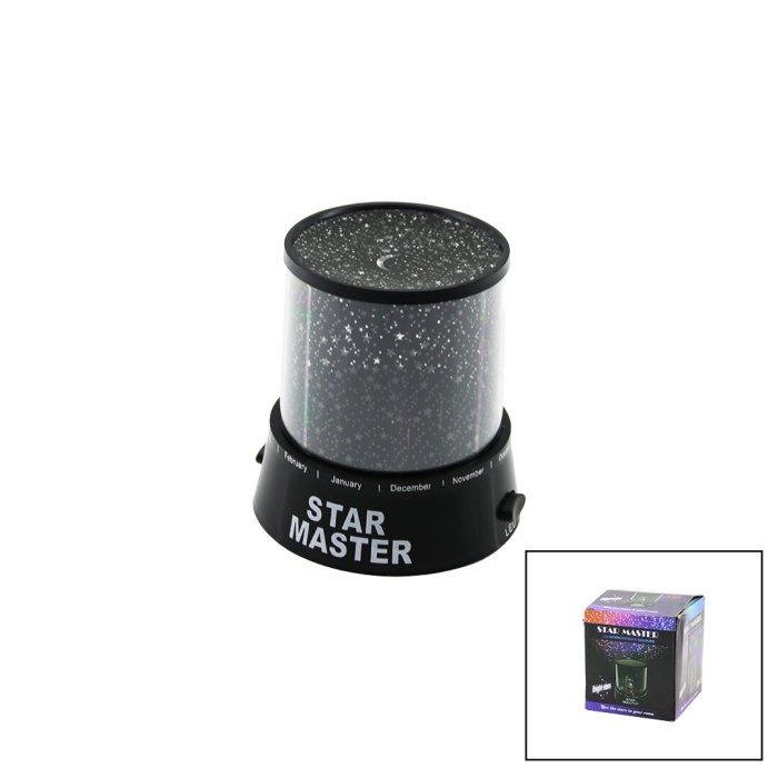 Ay - Yıldız Görselligece Lambası Pilli - Usbli Gün Işık - Renkli Işıkrenk Değiştirme - Manuel Dönerli (4915) Go-53-vice/(1395)