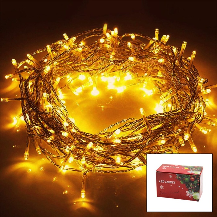 4.5mt Gün Işık Fişli Eklemeli - Fonksiyonlu Saçak Led - Dekor Lamba (4915)