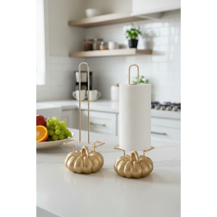 Dekoratif Krem Kabaklı Havluluk 34x12 Cm (4915)