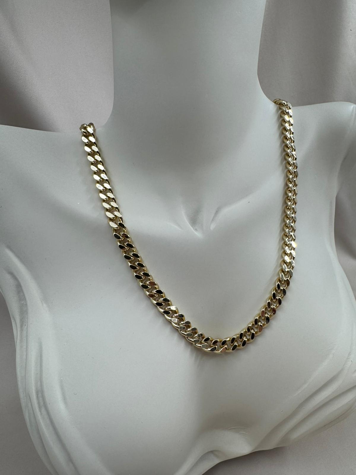 Gurmet Çelik Zincir Gold Renk Kolye 60CM