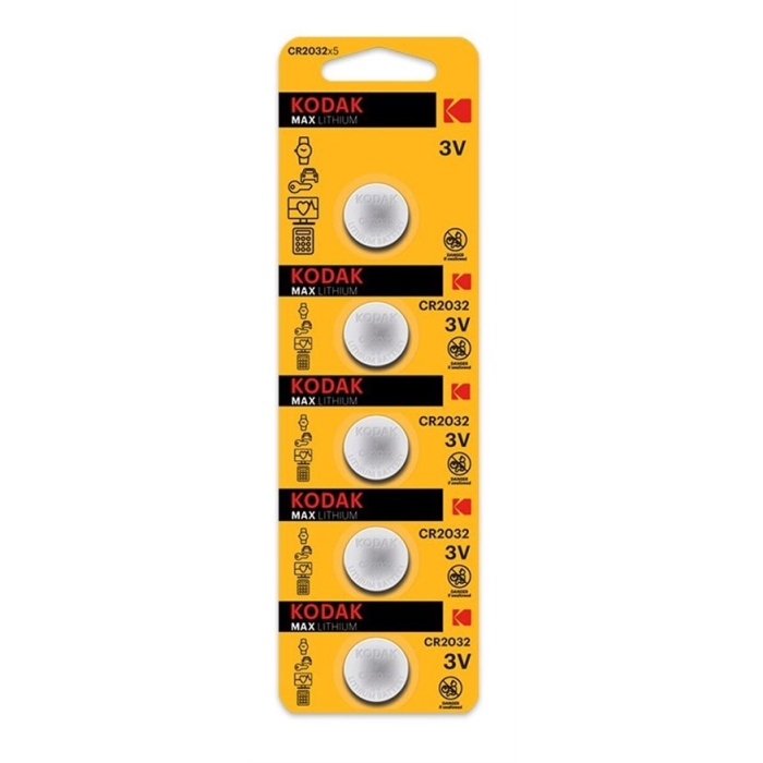 KODAK 2032 PİL 5Lİ KART